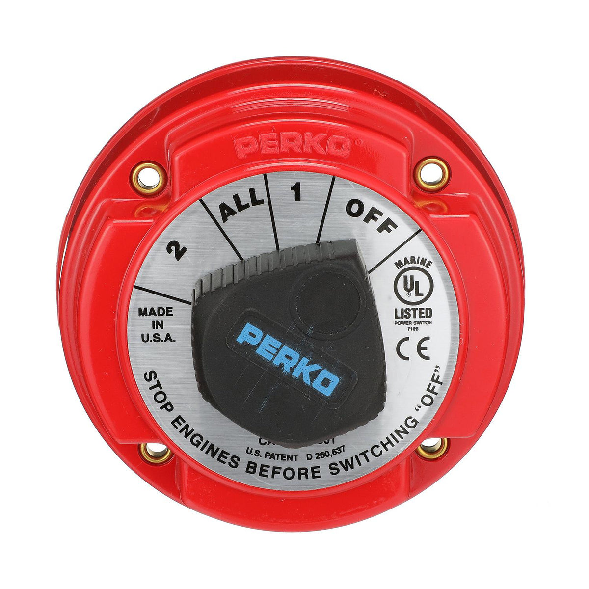 Battery Select Switch, Disconnect Isolator Cutoff, Dual, 12 -50V