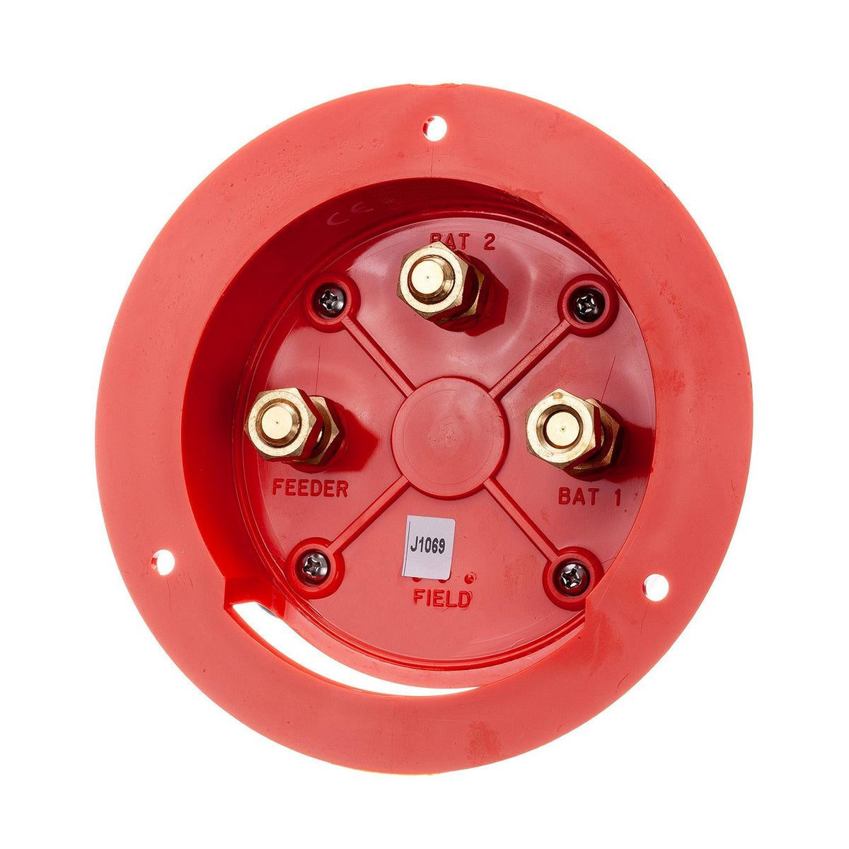 Battery Select Switch, 4 Positions 1/2/Both/Off, 5-1/2 in x 2-5/8in