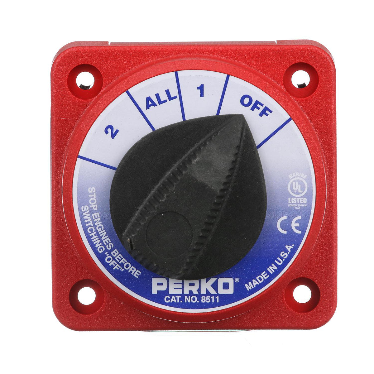Battery Select Switch, Compact, Disconnect Isolator Cutoff, Dual, 12 -50V
