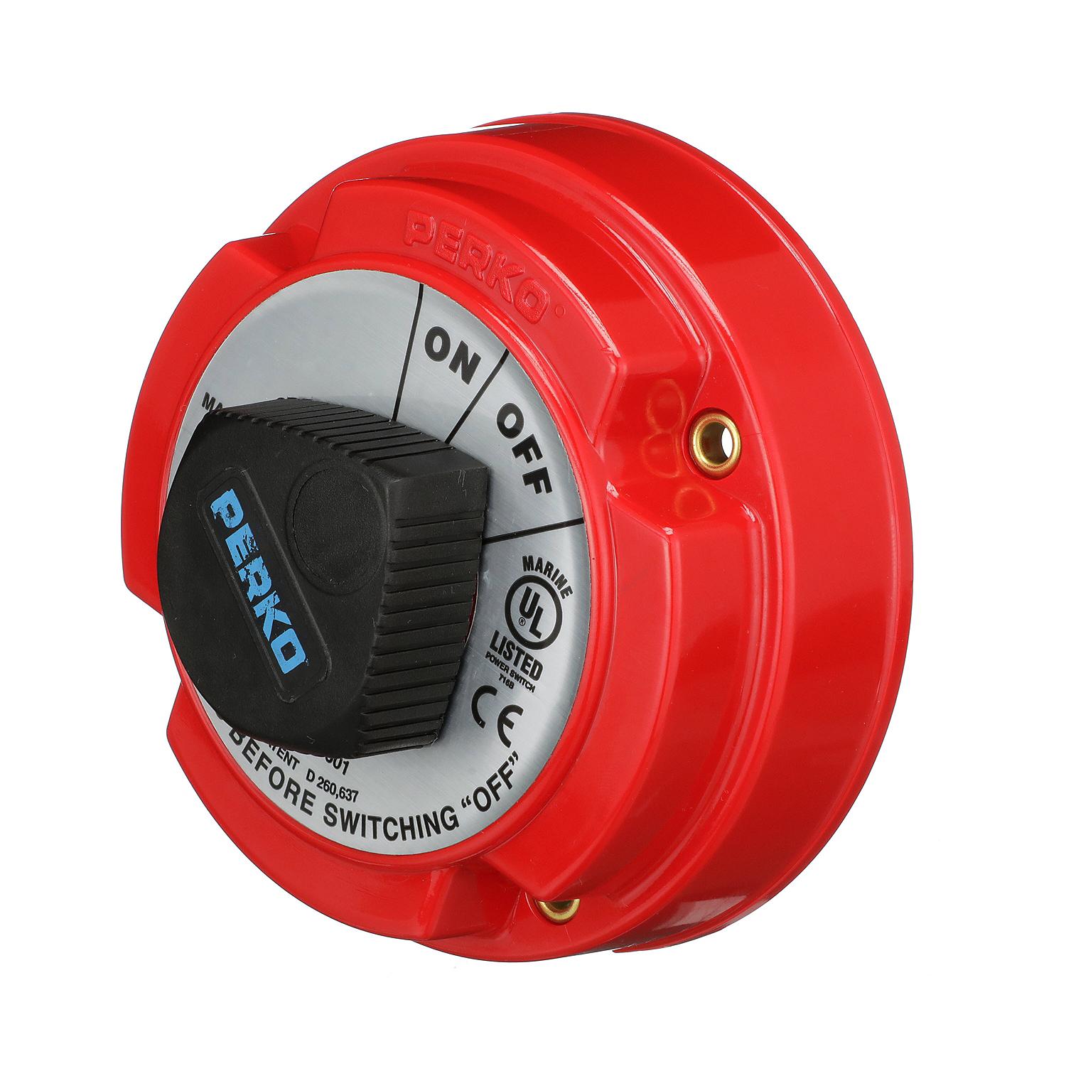 Battery Select Switch, Disconnect Isolator Cutoff, 12 -50V
