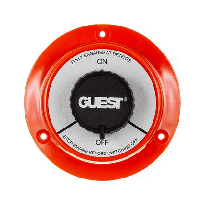 Battery Select Switch, 2 Positions On/Off, 5-1/2 in. Dia. X 2-5/8 in. High