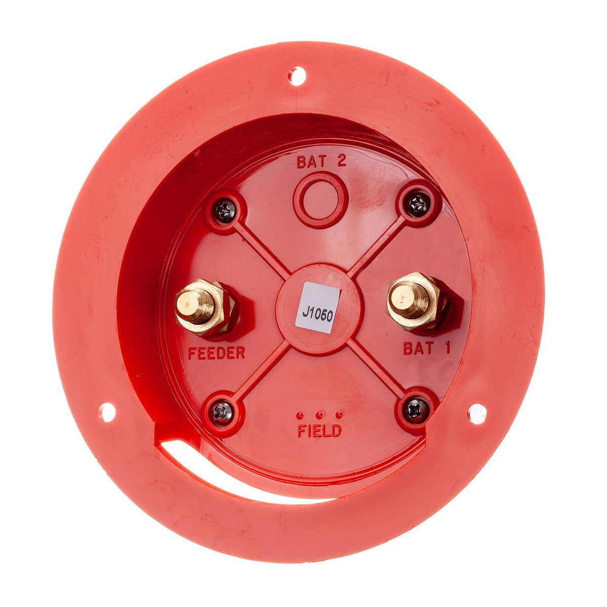 Battery Select Switch, 2 Positions On/Off, 5-1/2 in. Dia. X 2-5/8 in. High