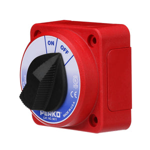 Battery Select Switch, Compact, Disconnect Isolator Cutoff, 12 -50V