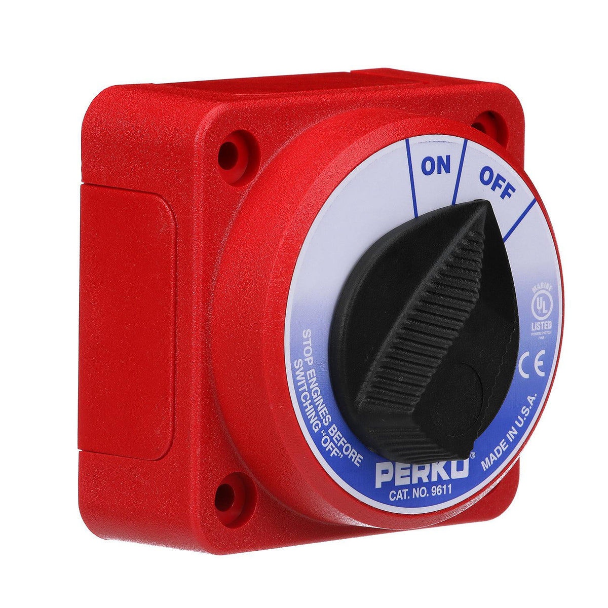 Battery Select Switch, Compact, Disconnect Isolator Cutoff, 12 -50V