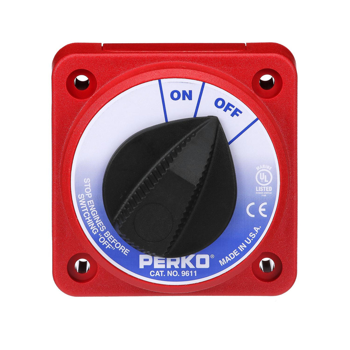 Battery Select Switch, Compact, Disconnect Isolator Cutoff, 12 -50V
