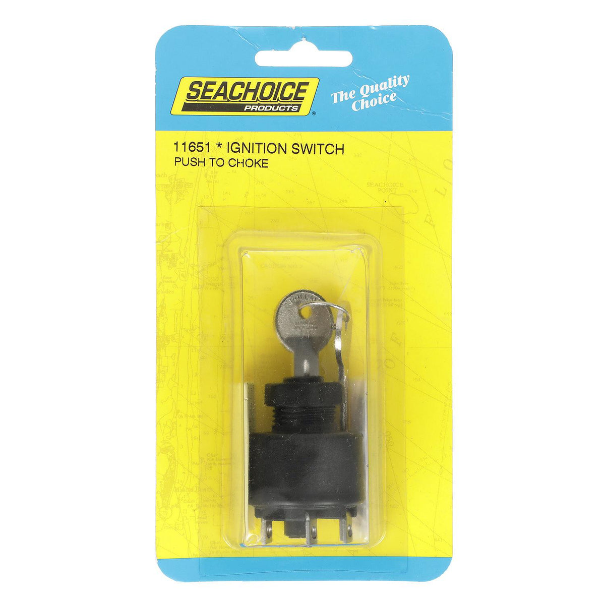 Ignition Starter Switch for Johnson/Evinrude, Push to Choke