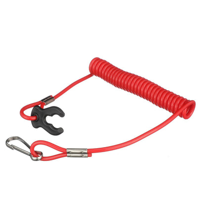 Universal Kill Switch Replacement Lanyard, Red