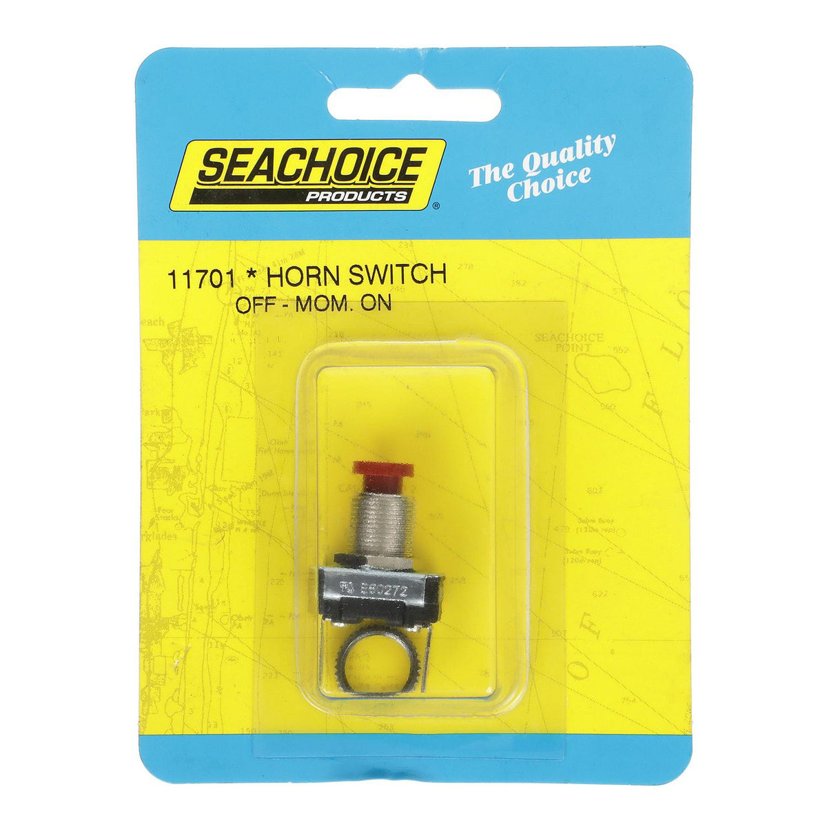 Push Button Boat Horn Switch, Panel Mount