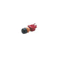 2-Position Off/Momentarily On Push Button Switch, 6-36V, 18 Gauge Wire Leads
