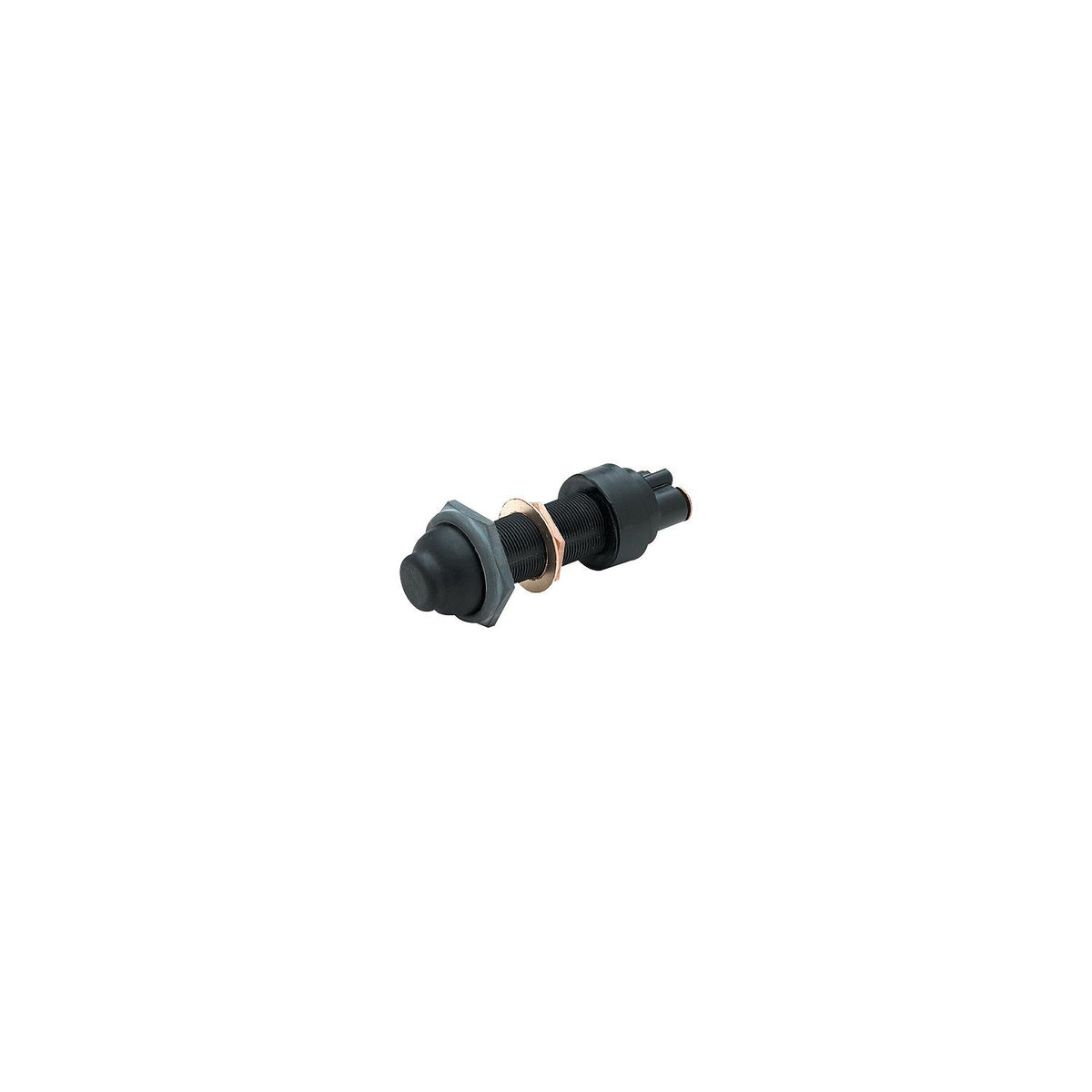 2 Position Push Button Switch w/ Polyester Body, Off/Mom. On