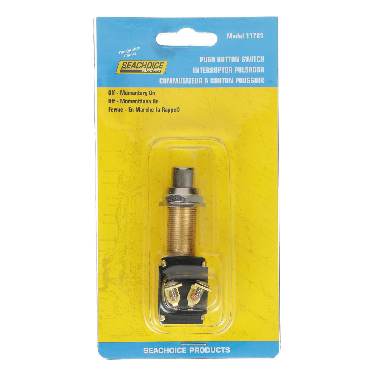 2-Position Push Button Starter/Horn Switch