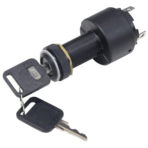 4 Position Starter Switch, Includes 2 Keys