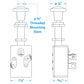 Heavy Duty 3-Position Push-Pull Switch
