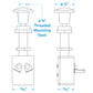 2-Position Push-Pull Switch, Off/On