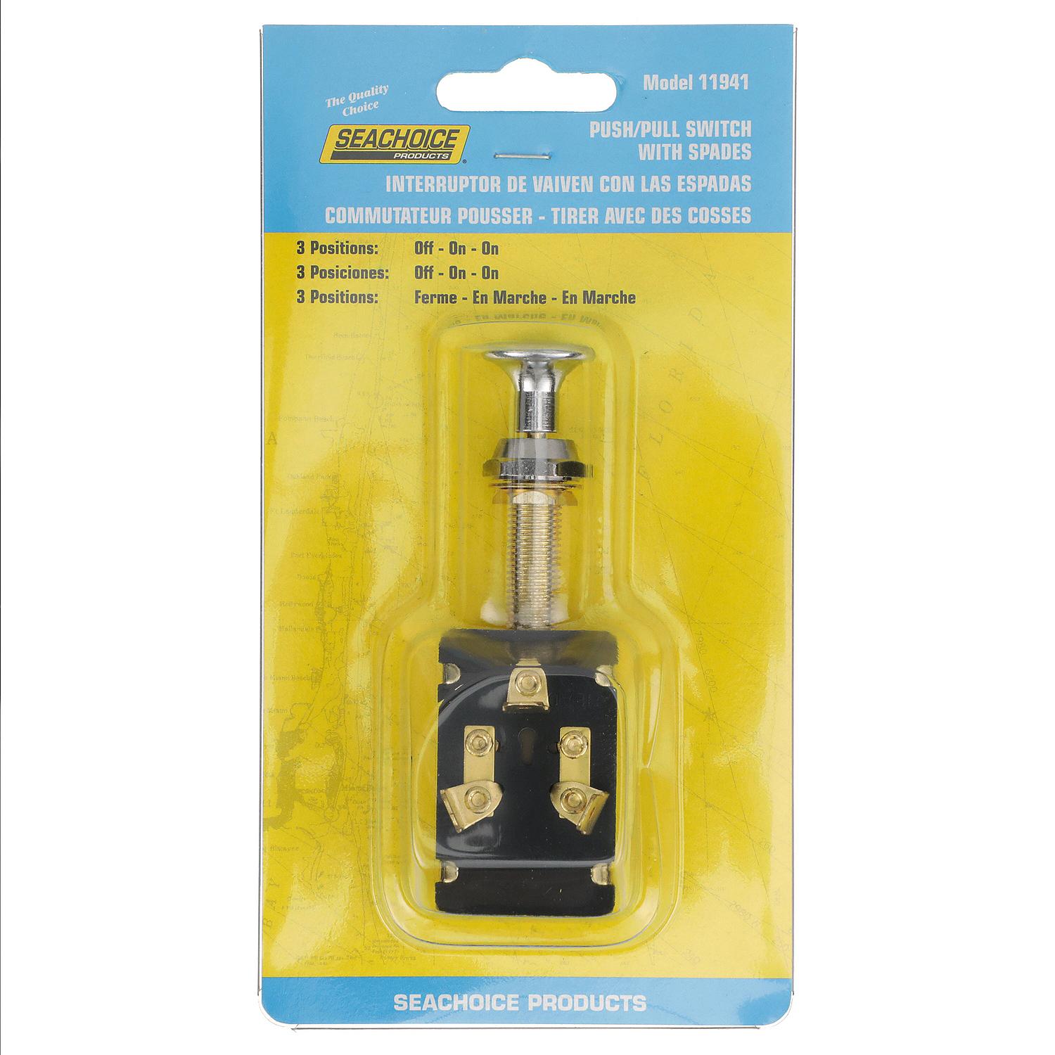 3-Position Push-Pull Switch