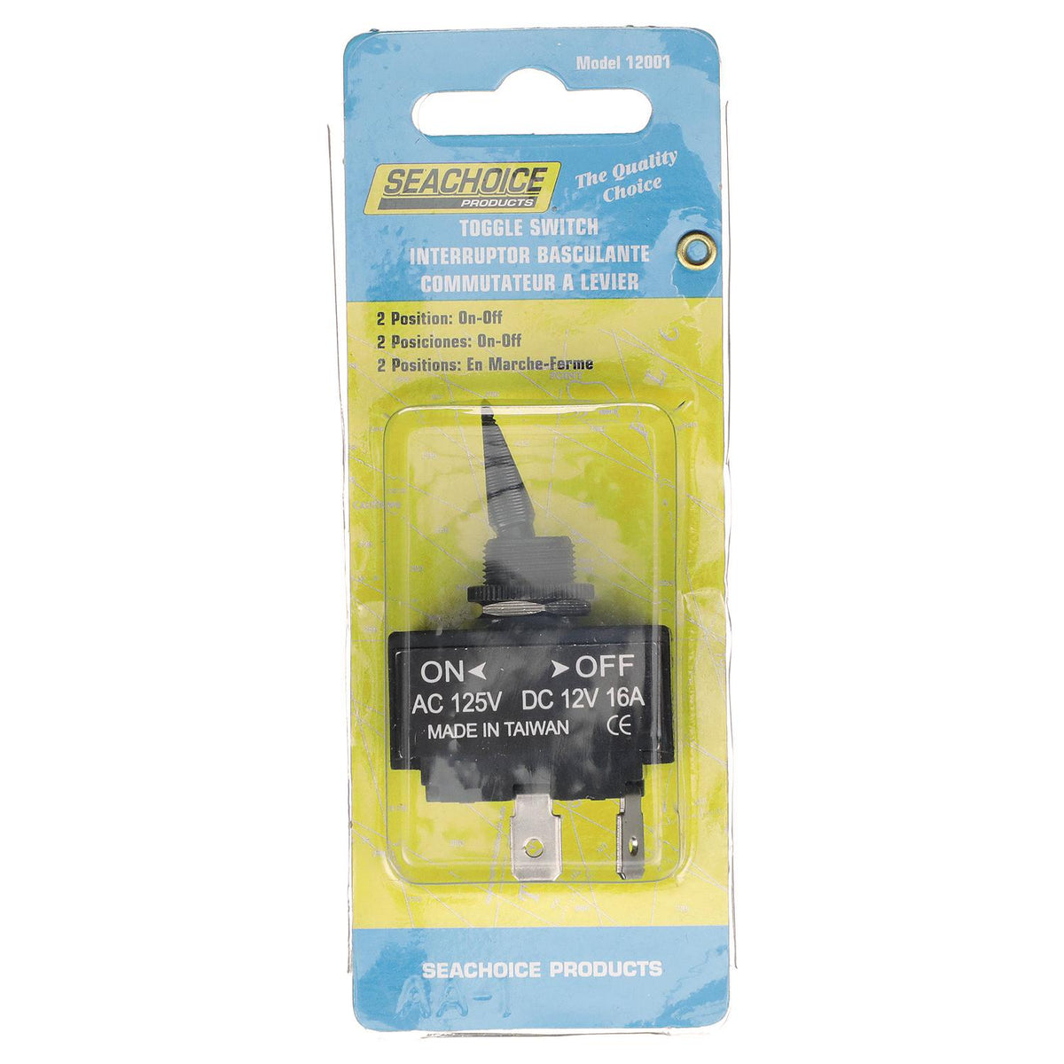 2-Position Toggle Switch, On/Off