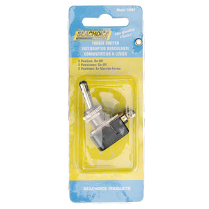 2-Position Heavy Duty Toggle Switch, On/Off, 2 Screw Type Terminals
