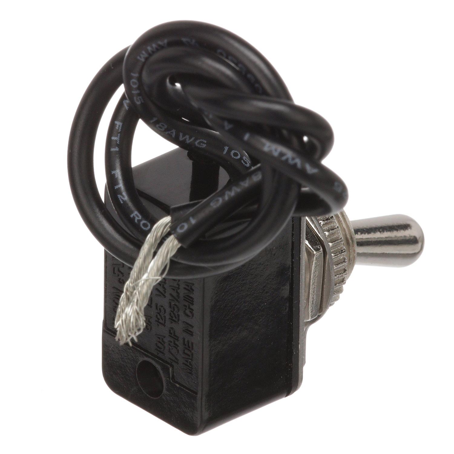 2-Position Heavy Duty Toggle Switch, On/Off, 6 in. Wire Leads