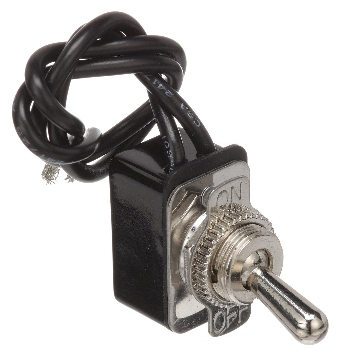2-Position Heavy Duty Toggle Switch, On/Off, 6 in. Wire Leads