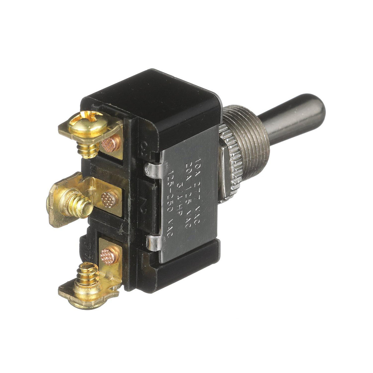 3-Position Boat Toggle Switch, On/Off/On