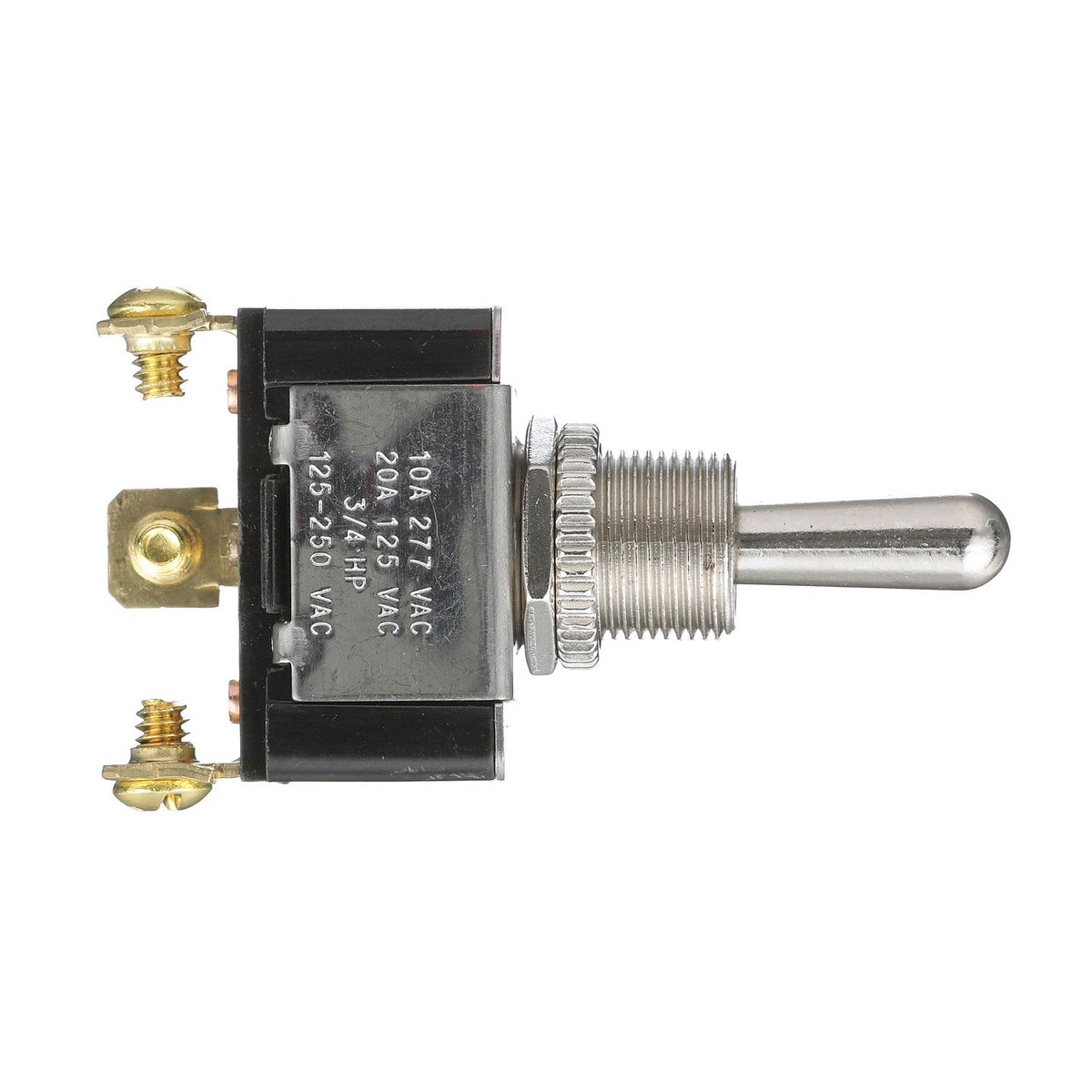 3-Position Boat Toggle Switch, On/Off/On