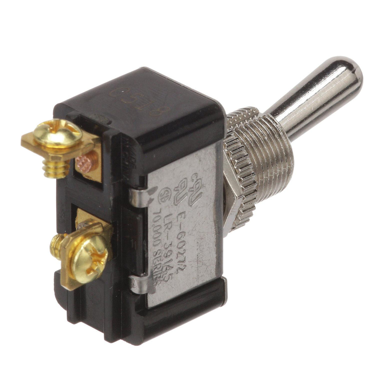 2-Position Heavy Duty Toggle Switch, Off/Momentary On