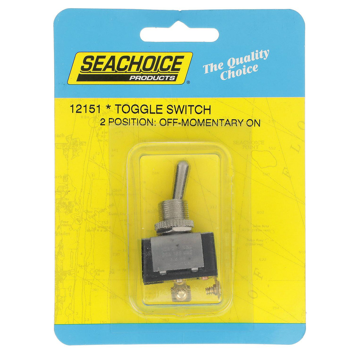 2-Position Heavy Duty Toggle Switch, Off/Momentary On