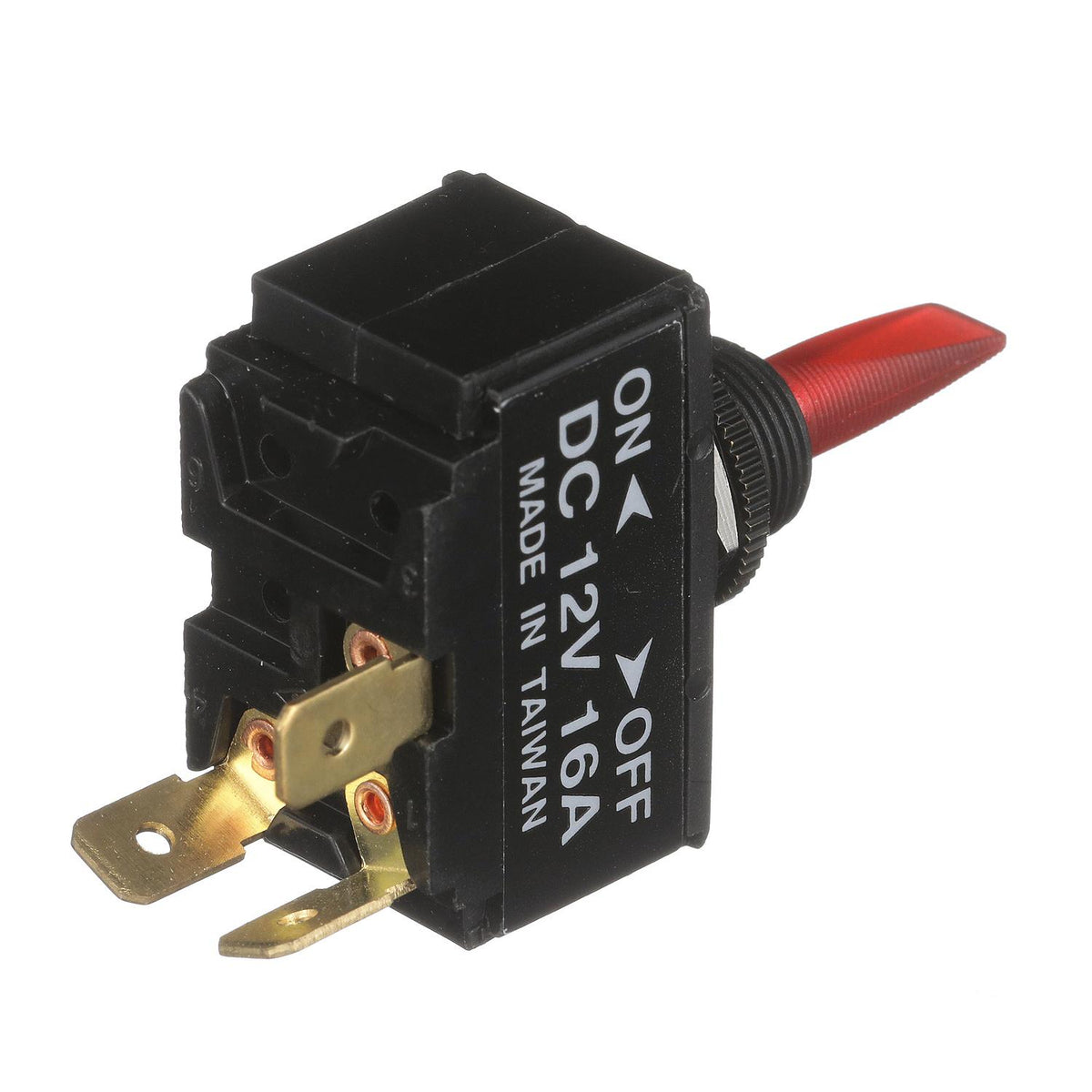 2-Position Illuminated Toggle Switch, On/Off
