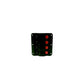 LED 12V 4-Switch Distibution Panel, Pre-Wired, 4 Gang
