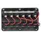 LED 12V 6-Switch Distibution Panel, Pre-Wired, 6 Gang