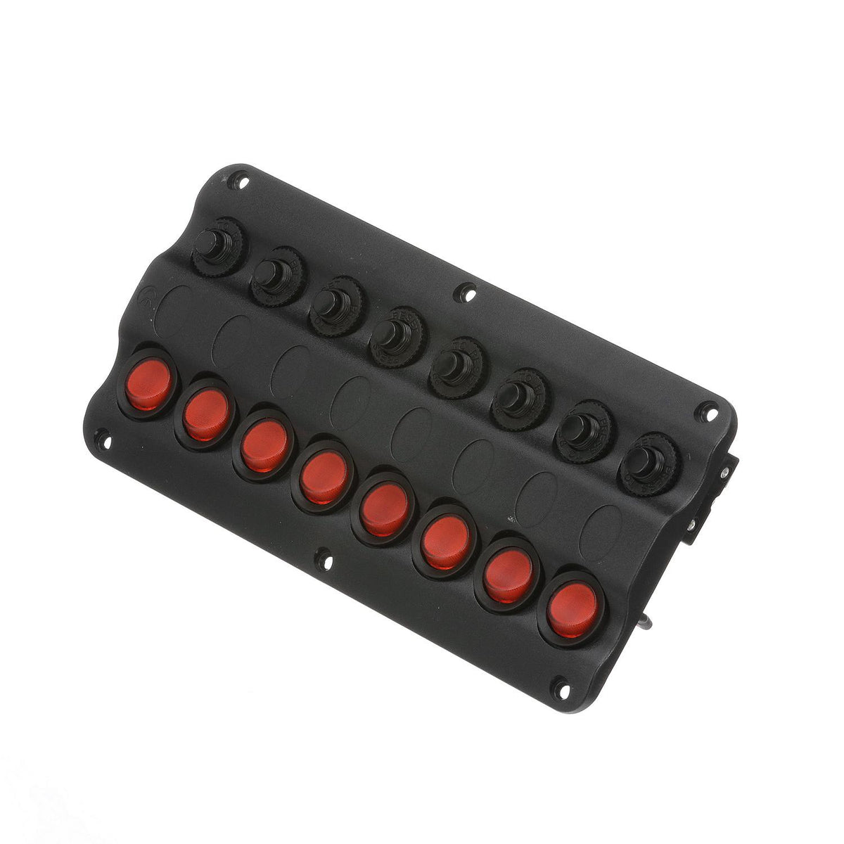 LED 12V 8-Switch Distibution Panel, Pre-Wired, 8 Gang