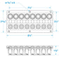 LED 12V 8-Switch Distibution Panel, Pre-Wired, 8 Gang