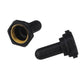 Toggle Boot Cover, Black, 2/PK