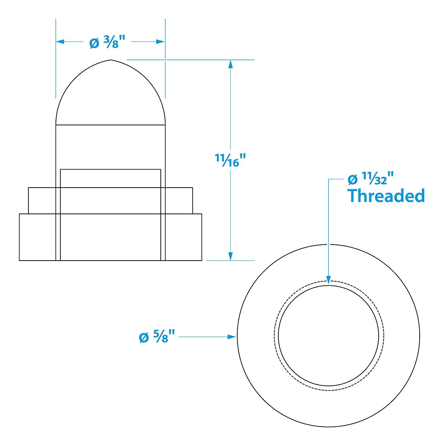 Clear Protective Boot for Push to Reset Circuit Breakers, 2/PK