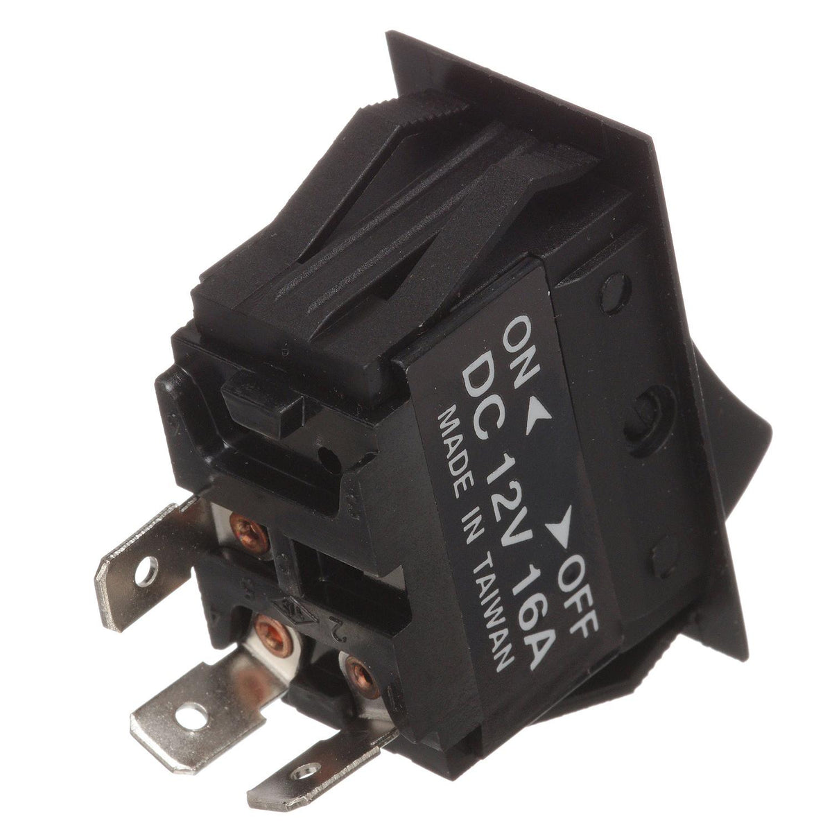 Illuminated Rocker Switch, 3 Terminal, On/Off