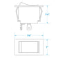 Illuminated Rocker Switch, 3 Terminal, On/Off