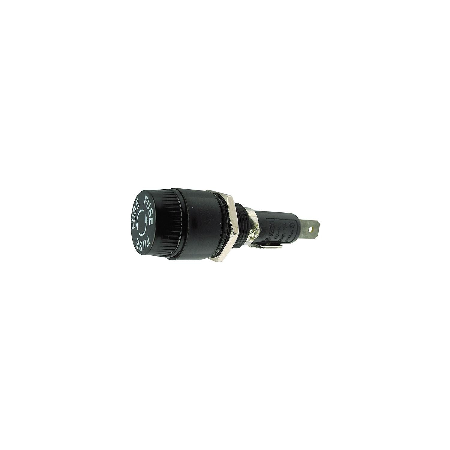 Round Panel Mountt Fuse Holder-Bulk, Bulk/ 25PK