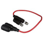 In-Line Fuse Holder w/ Spare, Waterproof, 20 Amp Fuse