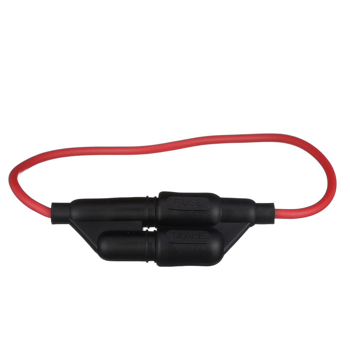 In-Line Fuse Holder w/ Spare, Waterproof, 20 Amp Fuse
