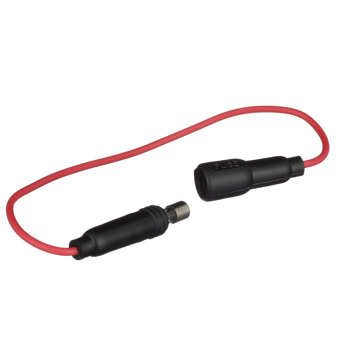 in-Line Fuse Holder w/ Fuse, Waterproof, 10 Amp Fuse