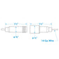 in-Line Fuse Holder w/ Fuse, Waterproof, 10 Amp Fuse