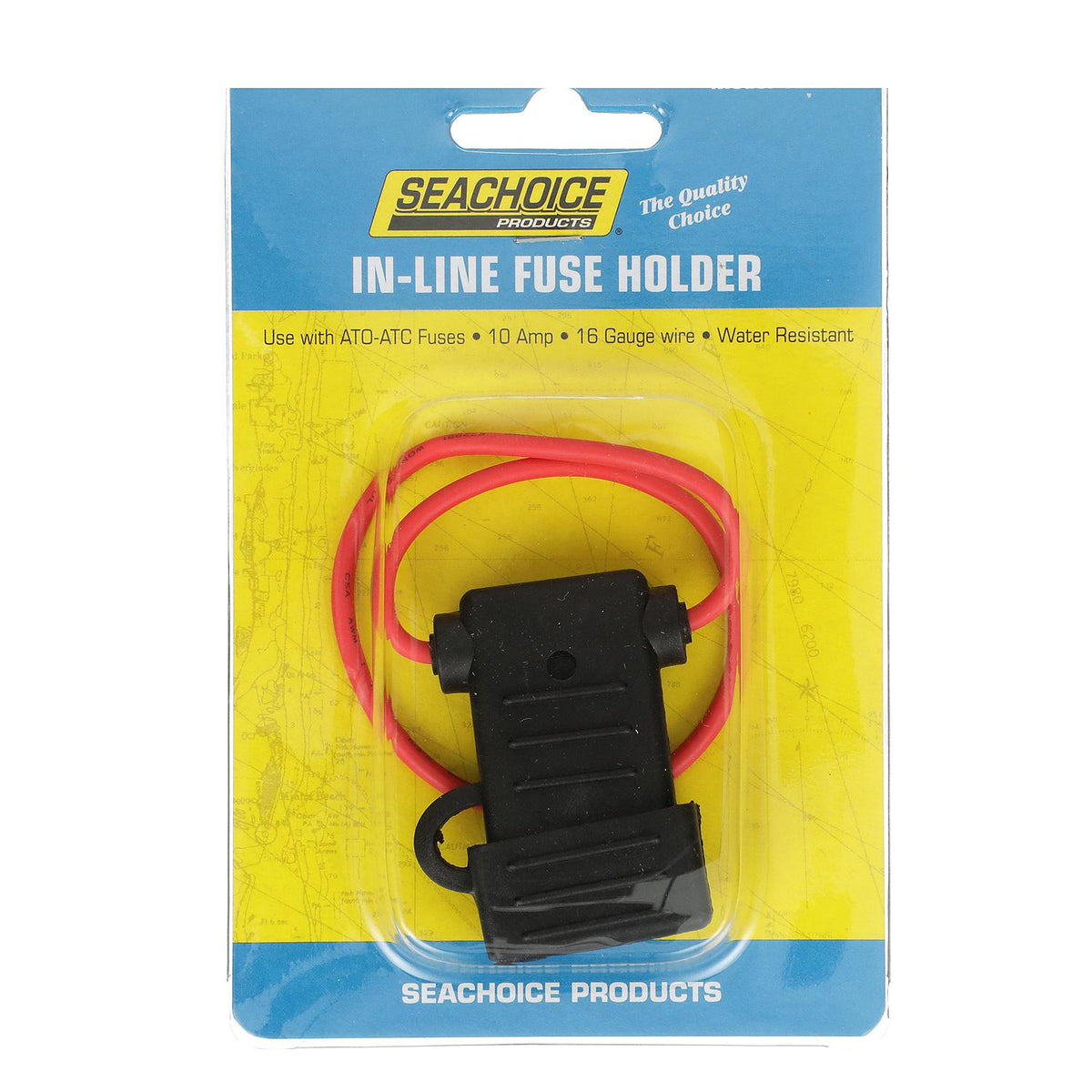 In-Line Fuse Holder, Waterproof, 10 Amp Fuse