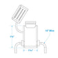 In-Line Fuse Holder, Waterproof, 30 Amp Fuse
