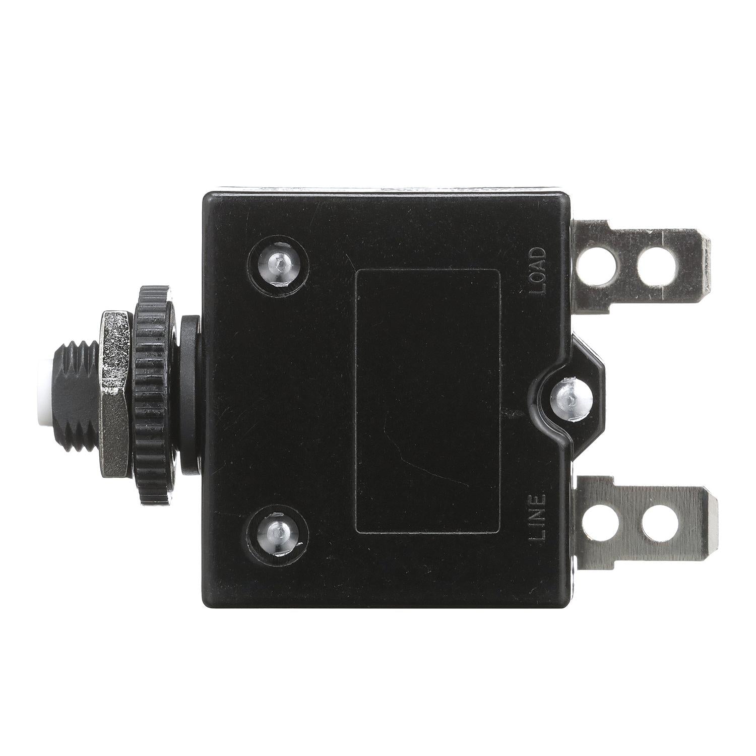 Circuit Breaker, Push to Reset, 5 Amp