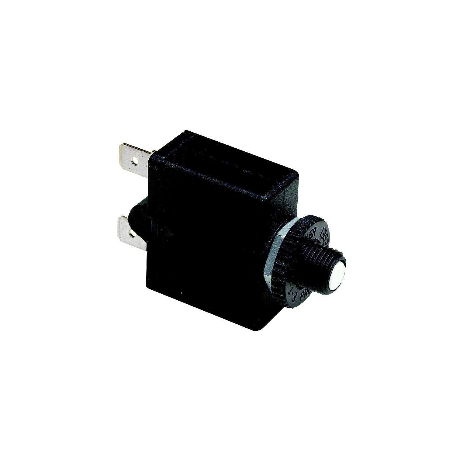 Circuit Breaker, Push to Reset, 10 Amp