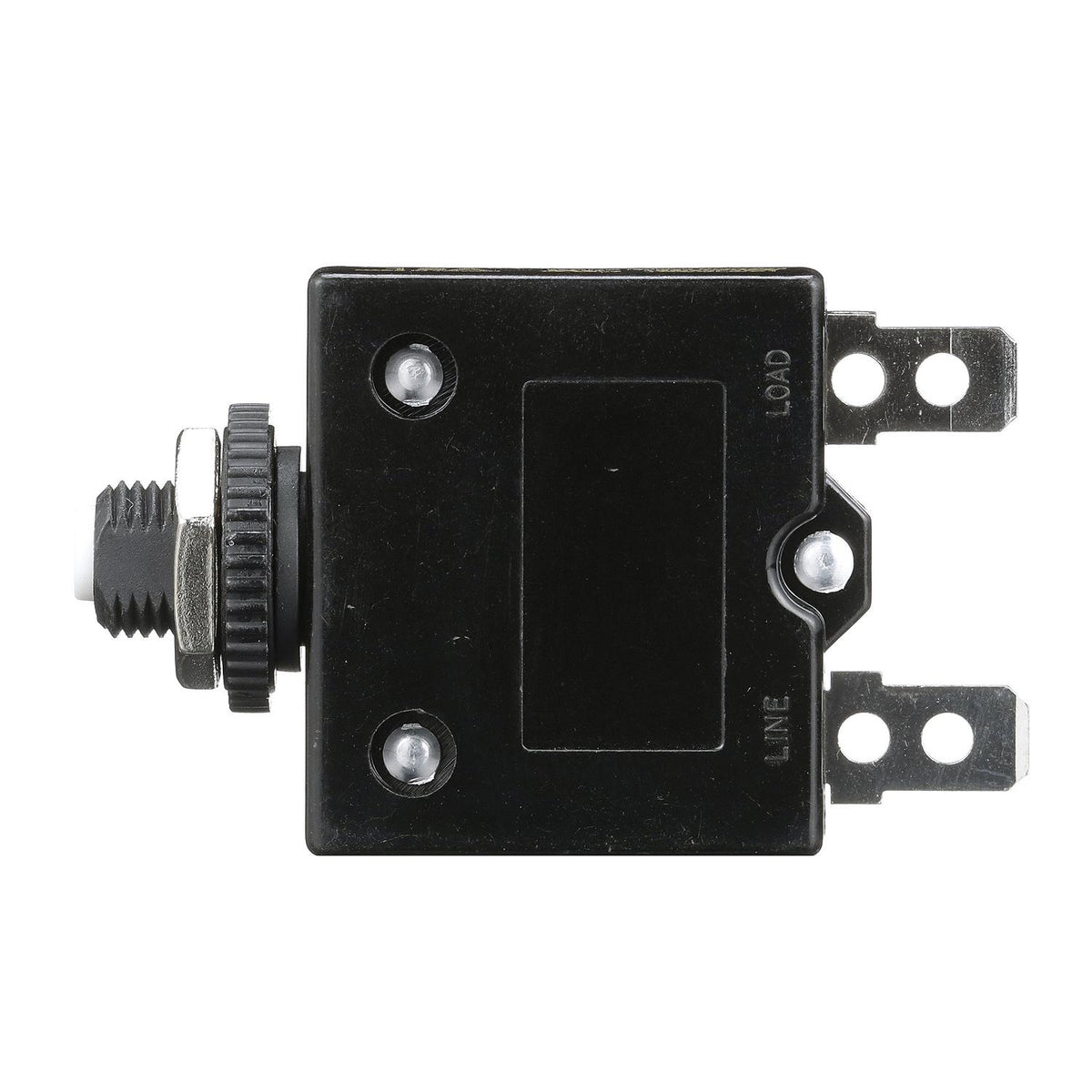 Circuit Breaker, Push to Reset, 15 Amp