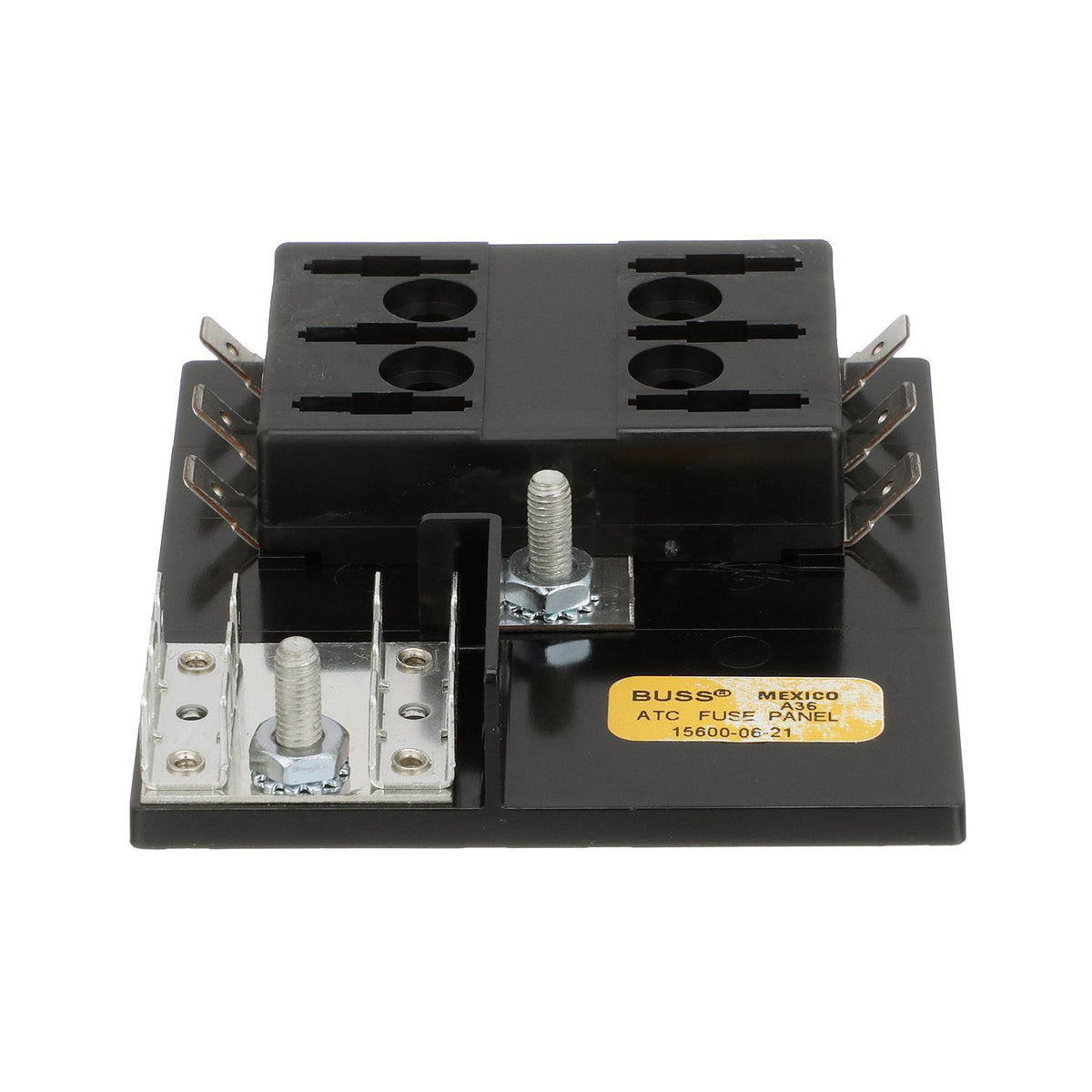 Fuse Block ATO/ATC, 6 Gang Ground Bar 12V