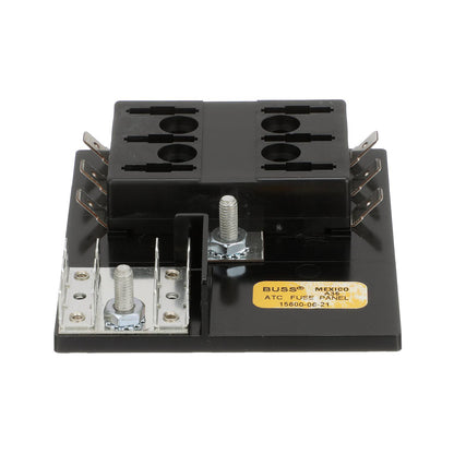 Fuse Block ATO/ATC, 6 Gang Ground Bar 12V