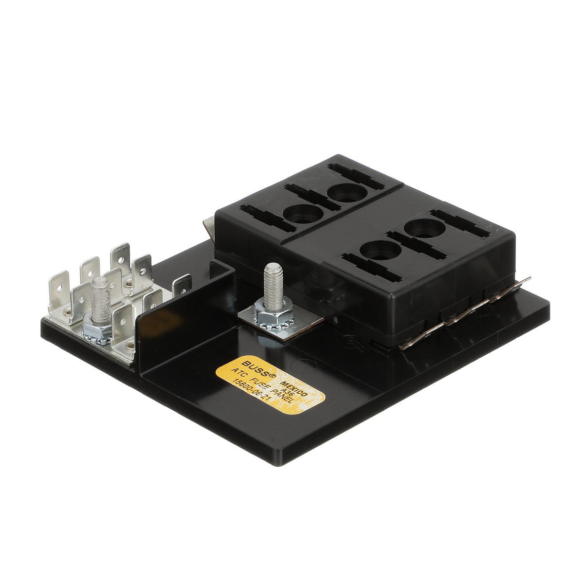 Fuse Block ATO/ATC, 6 Gang Ground Bar 12V