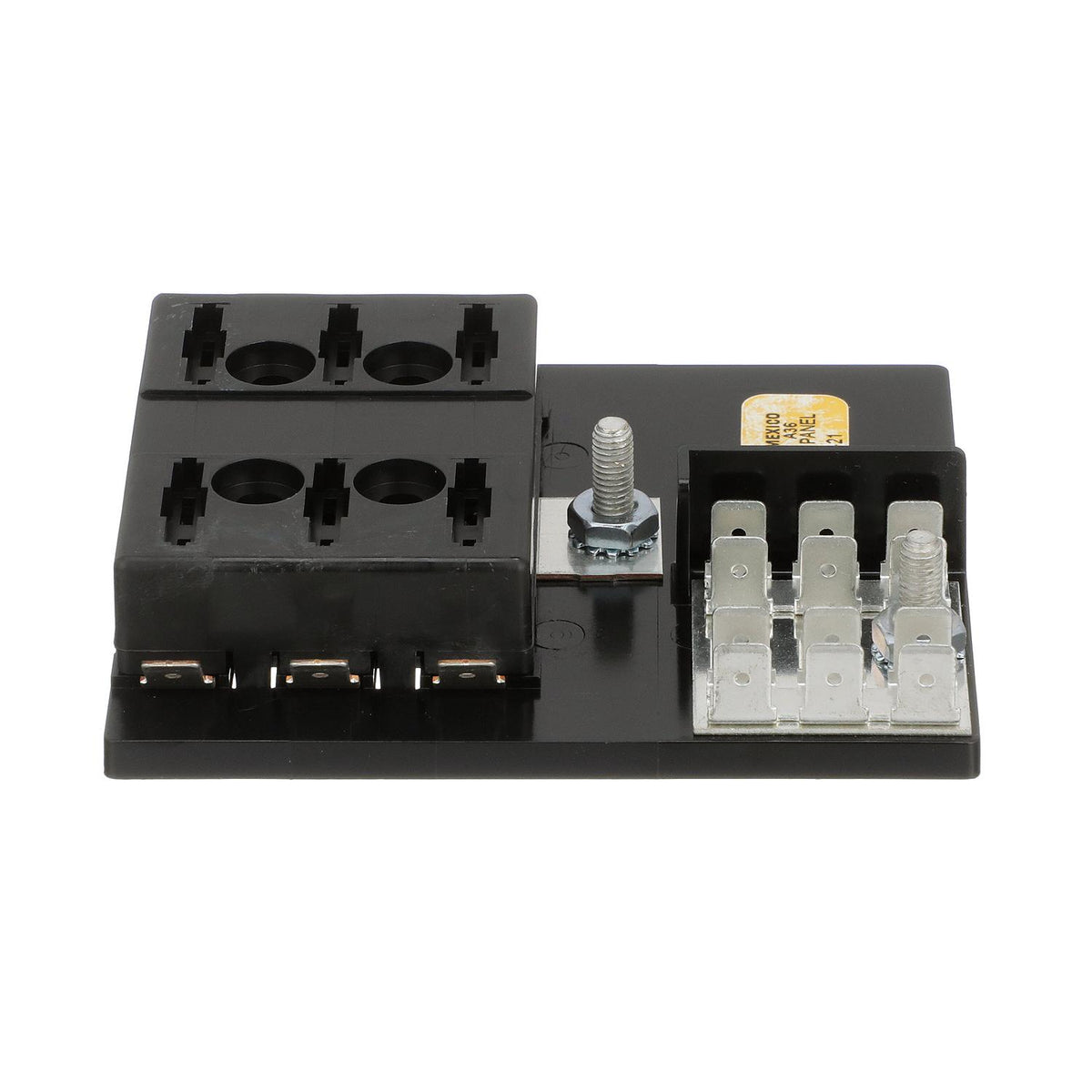 Fuse Block ATO/ATC, 6 Gang Ground Bar 12V